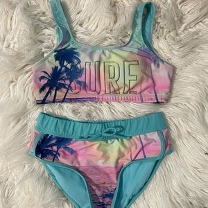 2 piece girls swim set